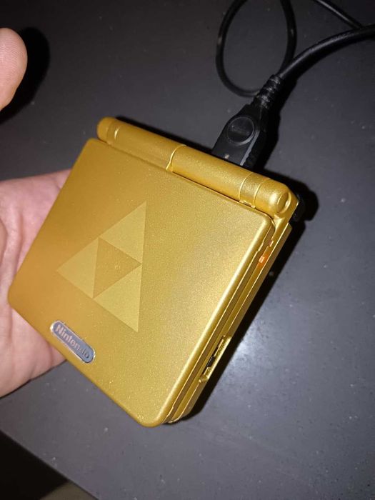 Console GBA SP | AGS-001 | Zelda Edition (Nintendo, Tested,No Charger)