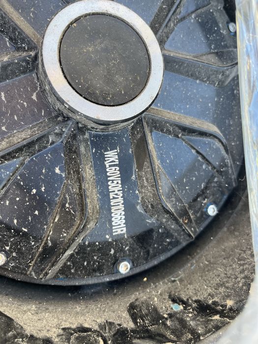 Моторколесо, контрлер, ручка газу, гальмівні колодки, диски