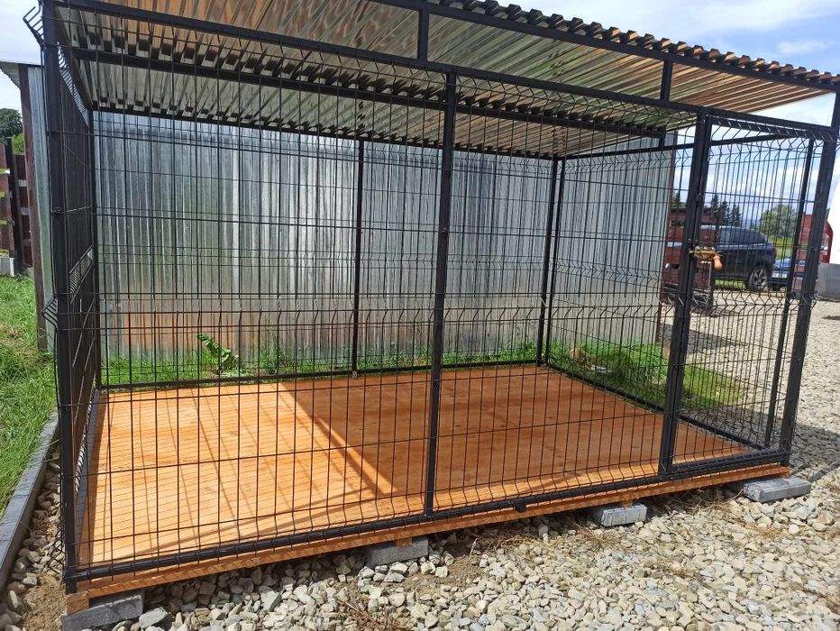 Kojec dla psa 3x2m, panel3D