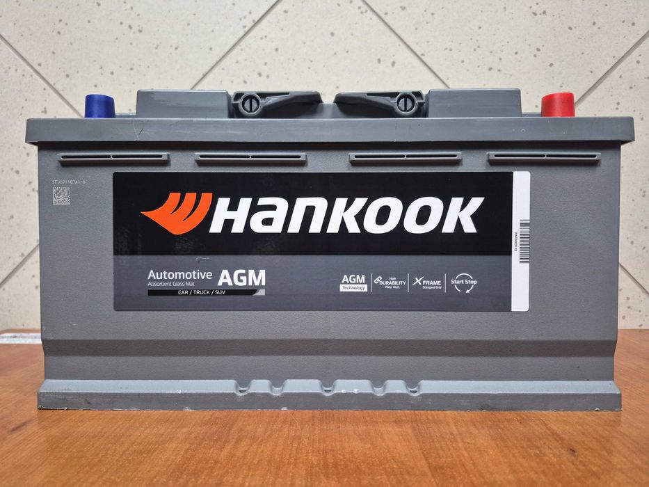 Premium Nowy akumulator Hankook AGM 95Ah 850A 12V - Montaż/Kodowanie