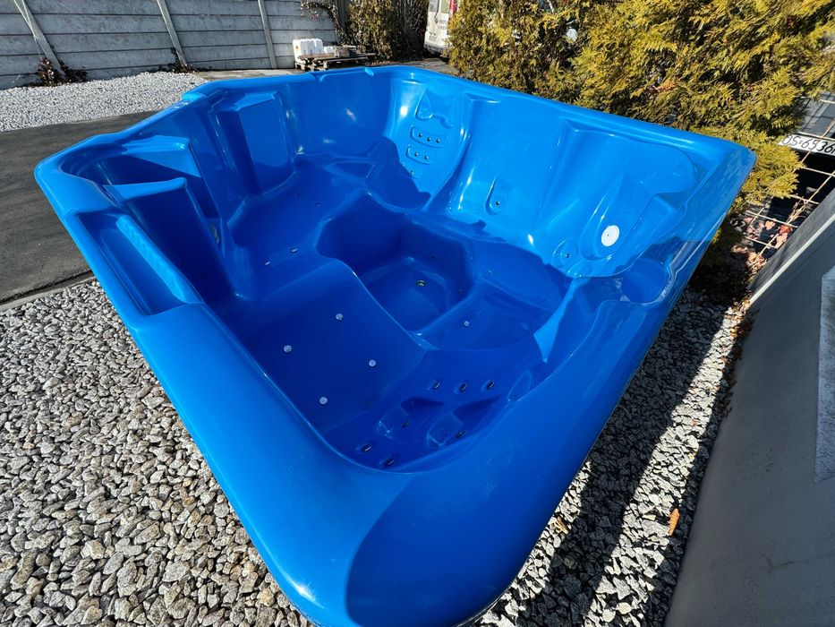 Jacuzzi balia bania gorąca beczka NOWE 2 MIEJSCA LEŻĄCE do sauny