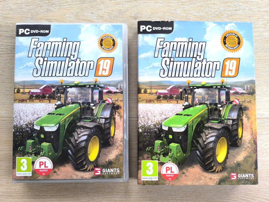 Farming Simulator 19 [PC] (POLSKA WERSJA) + 2x Kolekcjonerska Mapa / Plakat