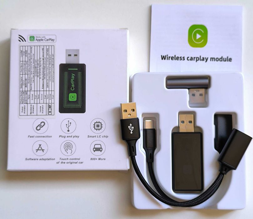 Бездротовий автомобільний адаптер карплей Apple Car Play для IOS