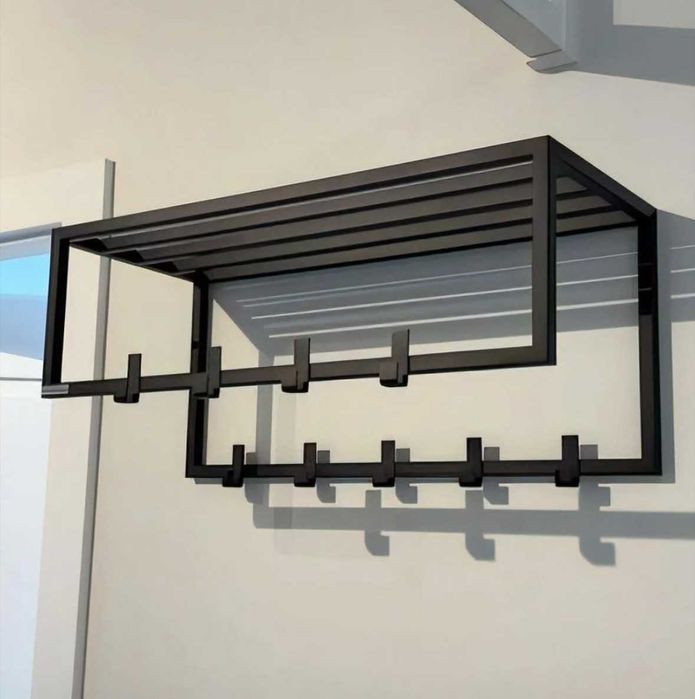 Metalowe wieszaki na ubrania Loft