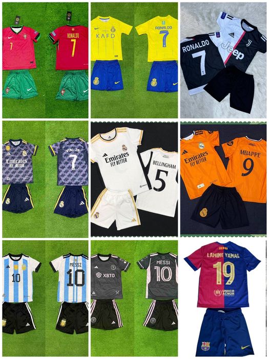 Футбольна форма (дитячі та підліткова)