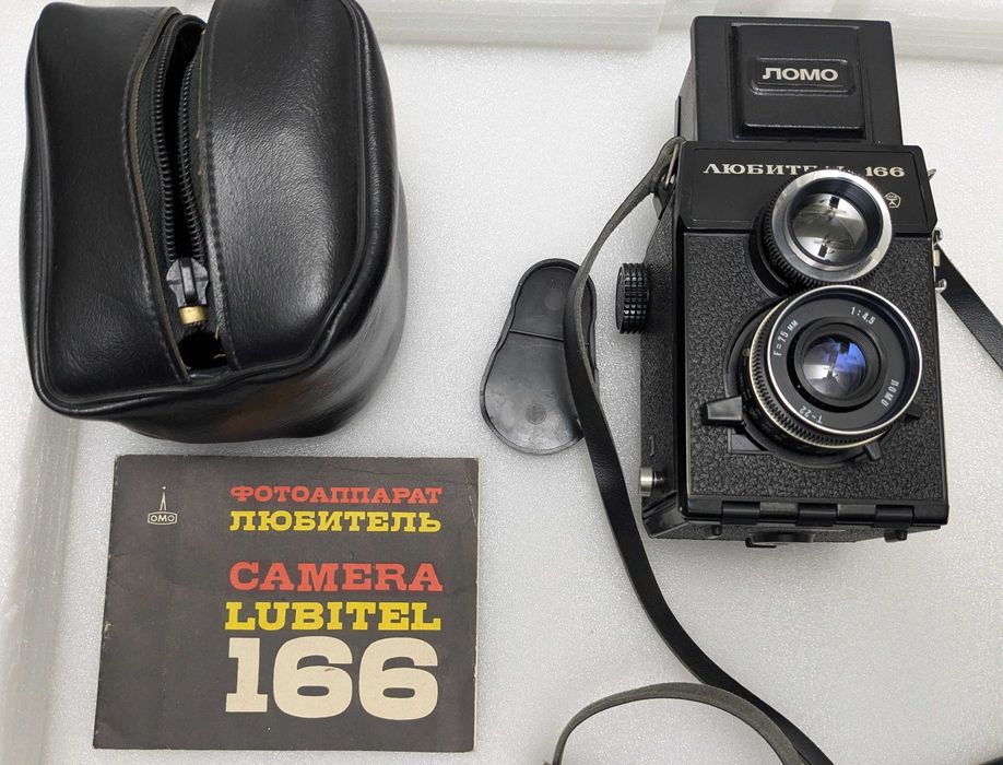 Фотоапарат Любитель-166, 1 ревізія, з лічильником кадрів