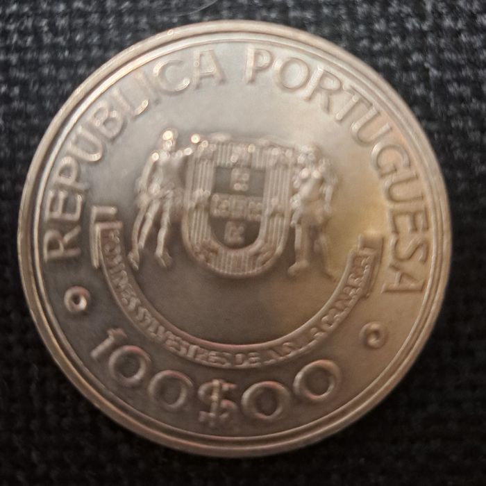 100 escudos 1989 ihas Canárias l