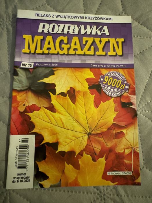 Krzyżówki Rozrywka magazyn nr 10