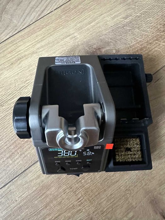 Stacja lutownicza Sugon T21 120W C210 C245 2 kolby 6 grotów NOWA