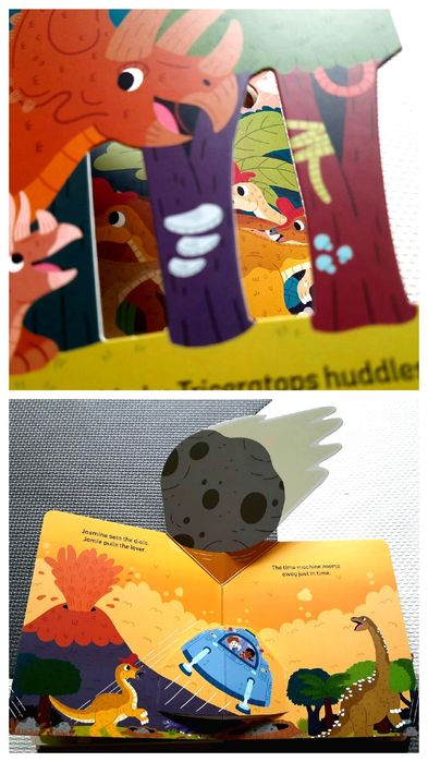 Zoom Dinosaur Adventure czytanka po angielsku dinozaury