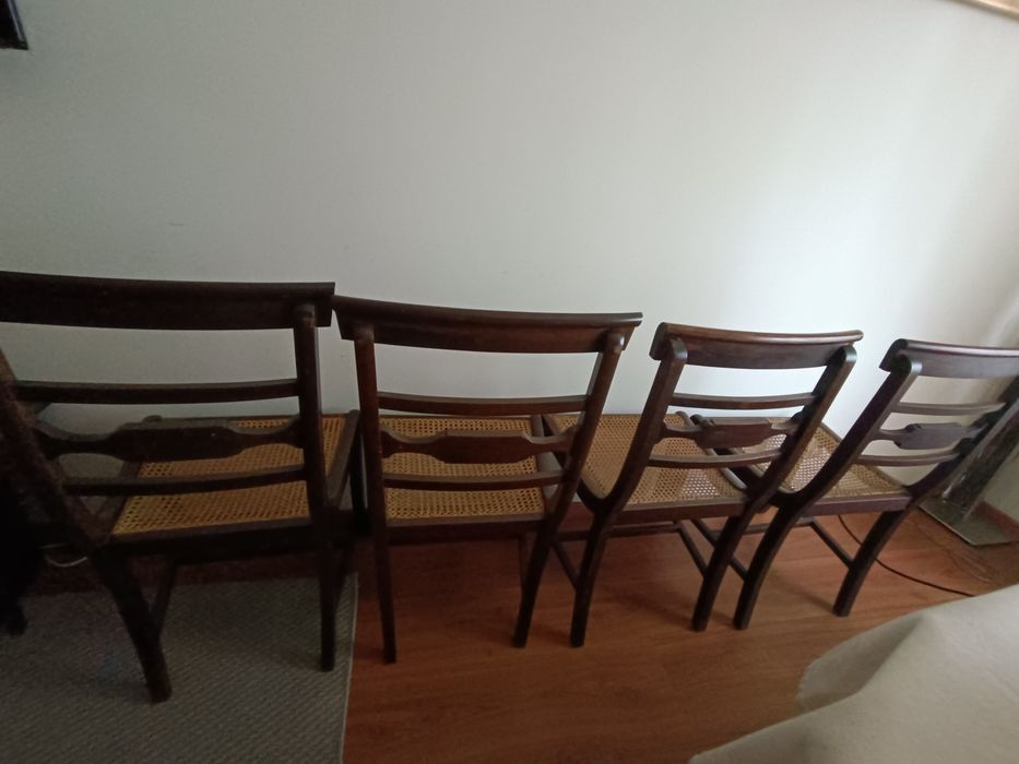 Cadeiras palhinha estilo inglês