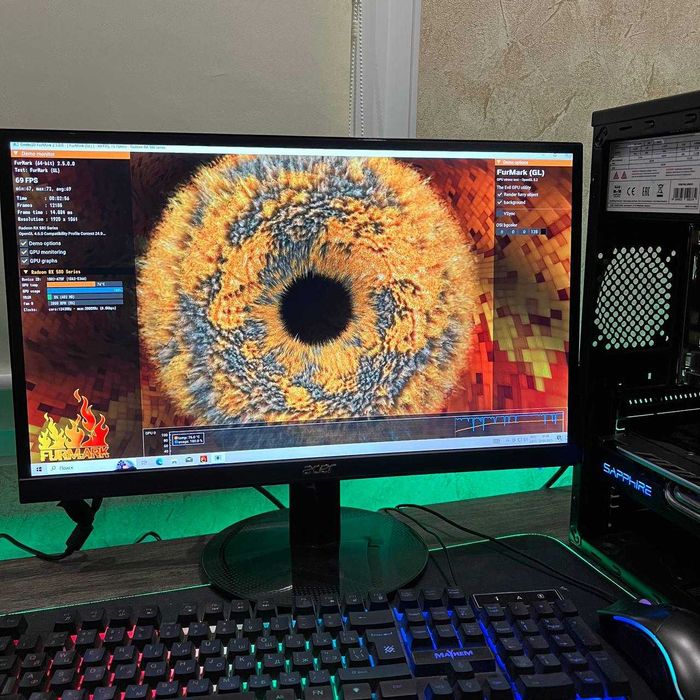 Компьютер RX 580 8GB блок Стаціонарний Игровой ПК 7 поколіня 16GB DDR4