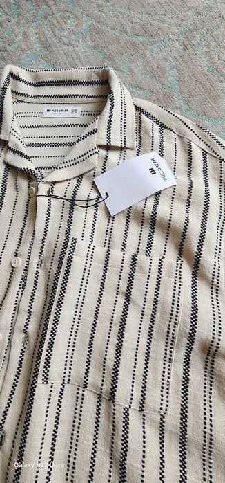 Чоловіча рубашка льон від  Pull & Bear