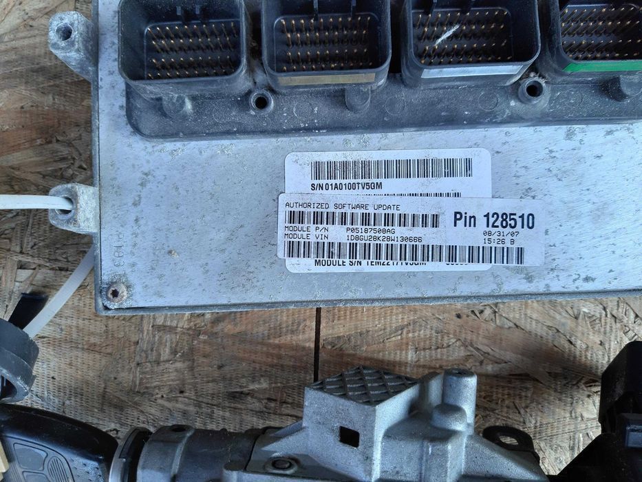 komputer silnika DODGE NITRO 3.7 kluczyk zestaw sterownik
