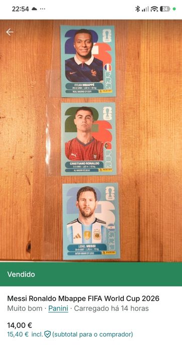 Cromos FIFA World Cup 2026 Panini