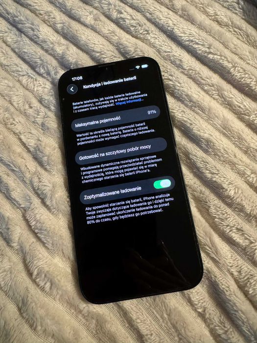 IPhone 13, 256gb, 91% kondycji baterii