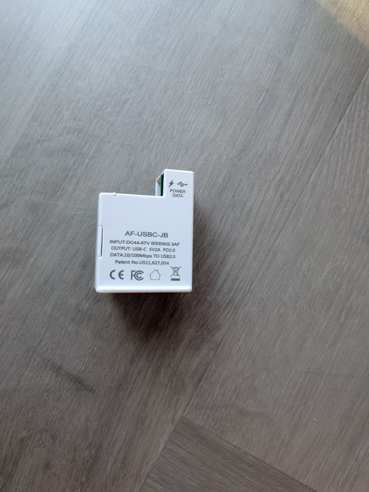 Adapter PoE do USB-C 10W