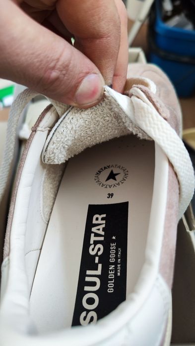 Sapatilhas Golden Goose Soul Star caixa+acessórios+fatura