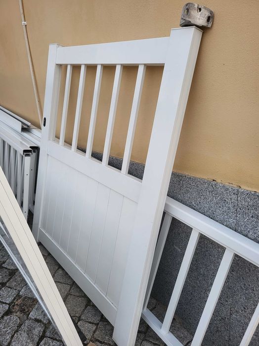 Portão e grades em aluminio