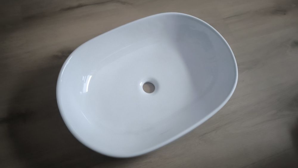 Umywalka nablatowa ceramiczna Invena Teja 60