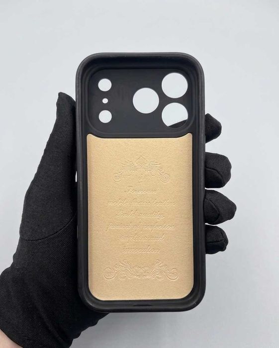 Чохол L&V для iPhone з MagSafe та мікрофіброю (ЛВ)