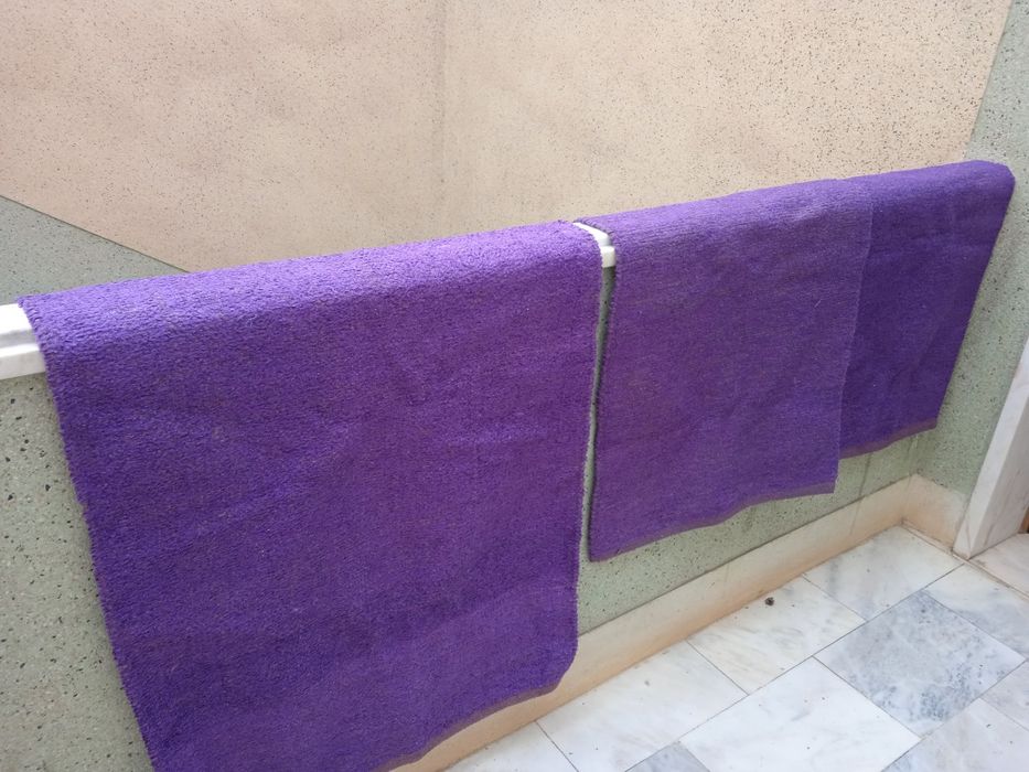 3 Tapetes de quarto roxos