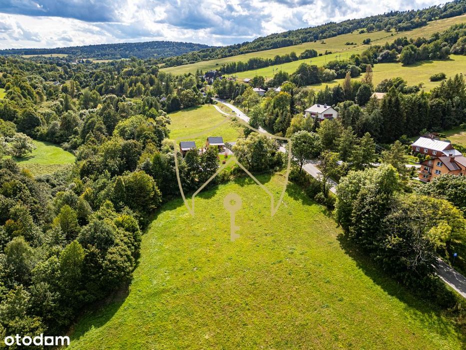 Pięknie położona działka w sercu Beskid - Widok 4