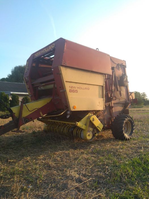 Prasa new holland 865 szeroki podberacz koła , siatka nowe łancuchy
