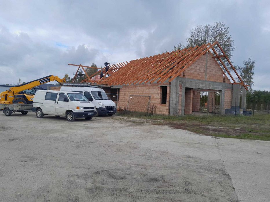 Budowa domów , płyty fundamentowe  murowanie ,  stropy . remont