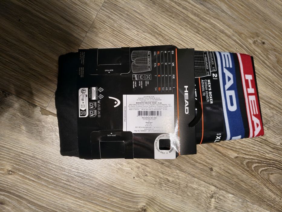 Bokserki męskie head xl 2pak x2 komplety