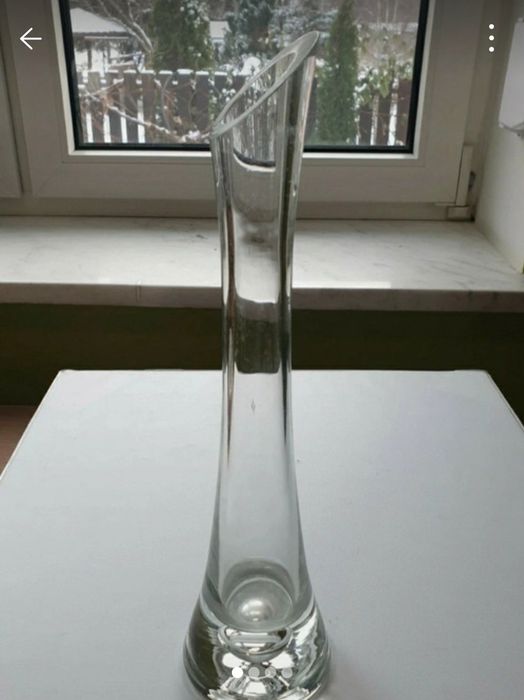 Wazon szklany grube szkło