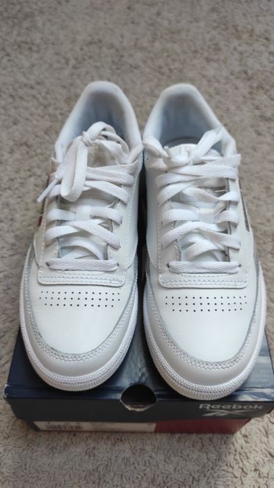 Białe buty damskie Reebok