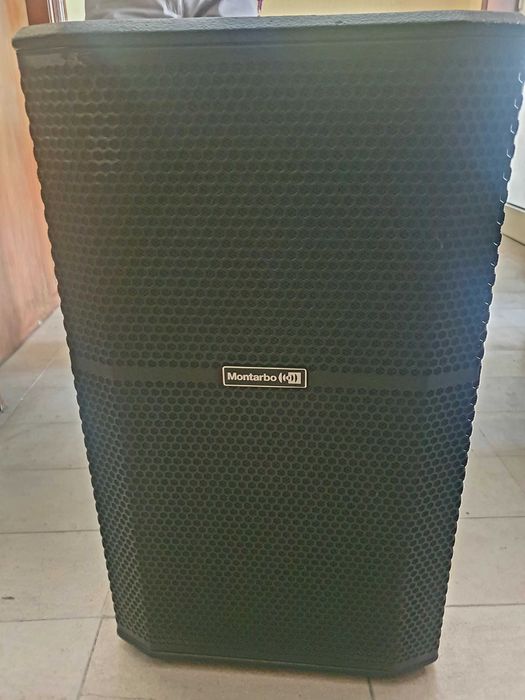 PA 2 COLUNAS MONTARBO Colunas R112 ativa 2400W 12 '131 db