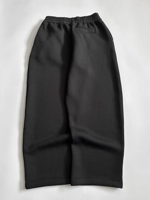 Широкі Чорні Штани Bershka із технічної Тканини Бершка Pants Baggy