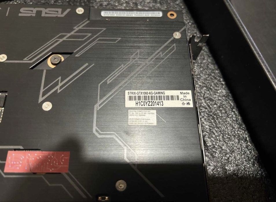 Nvidia GeForce GTX 1060 6gb
