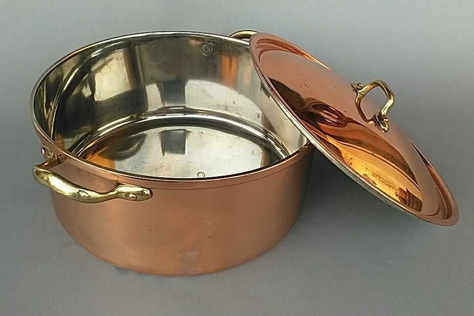 Tacho em cobre, estanhado