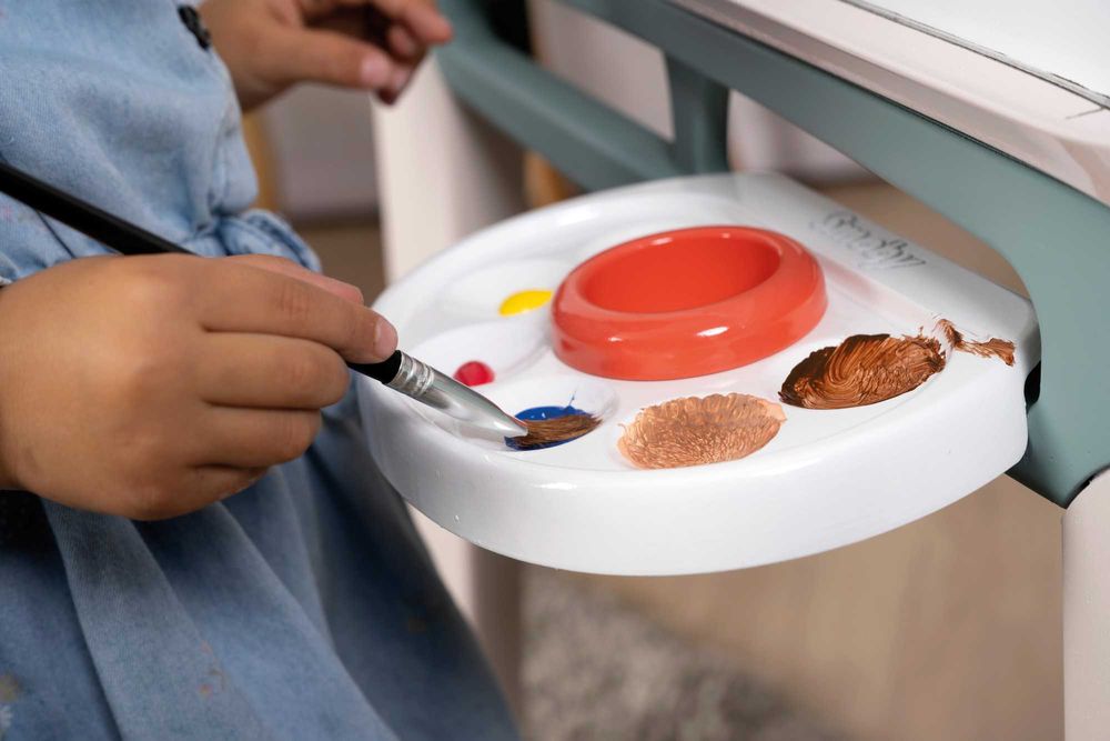 Двосторонній мольберт "Літери та цифри"  (7600410106)