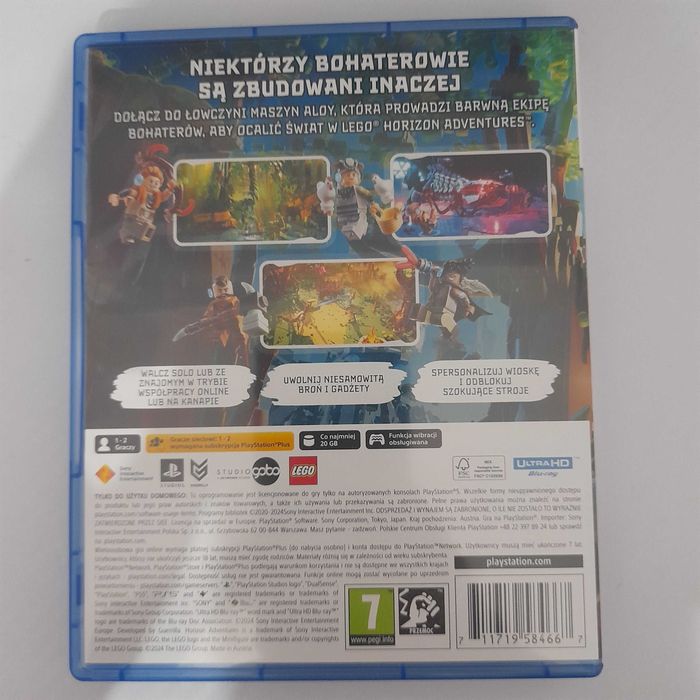 Lego horizon adventures ps5 jak nowa