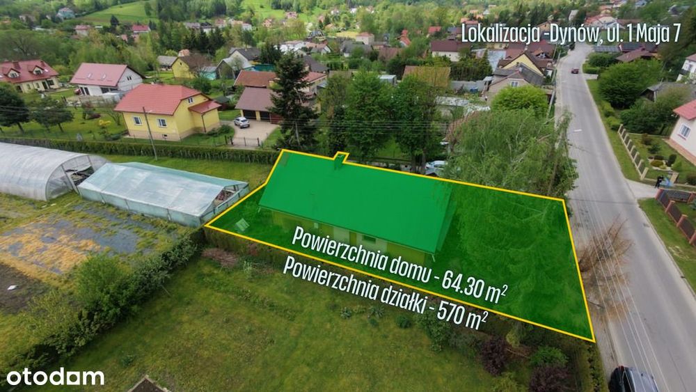 Drewniany dom w cenie mieszkania - Dynów