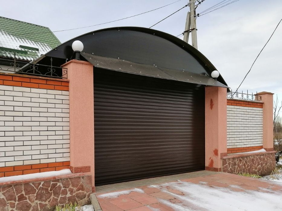 Гаражные роллеты (роллетные ворота). Установка защитных ролет на гараж