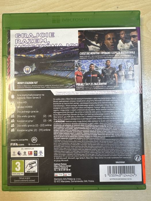 Fifa 21 xbox one/ xbox series x
