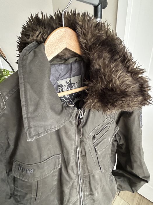 Kurtka zimowa z odpianym futerkiem