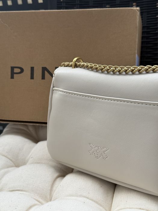Жіноча сумка Pinko Love Bag світлий беж / нова