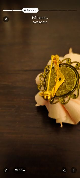 Pregadeira em origami