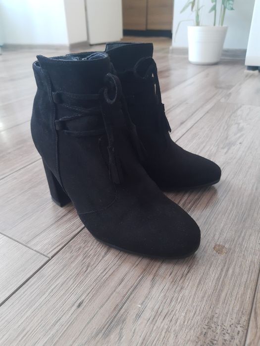 Botki zamszowe Jenny Fairy rozmiar 38