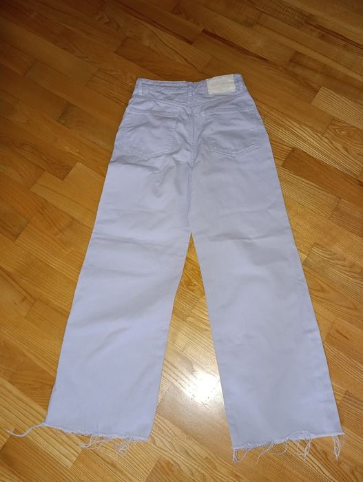 Світло-фіолетові (блідо-бузкові) джинси, прямі, жіночі, Denim Woman