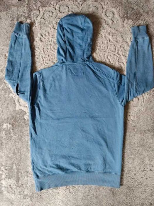 C.P. Company Bluza z Kapturem Lens Soczewka Niebieska M