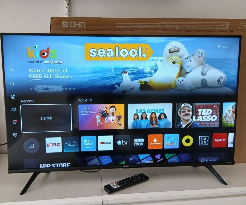 Smart TV 50"Hisense 4k ultra hd FAÇO ENTREGA INCLUIDO NO VALOR