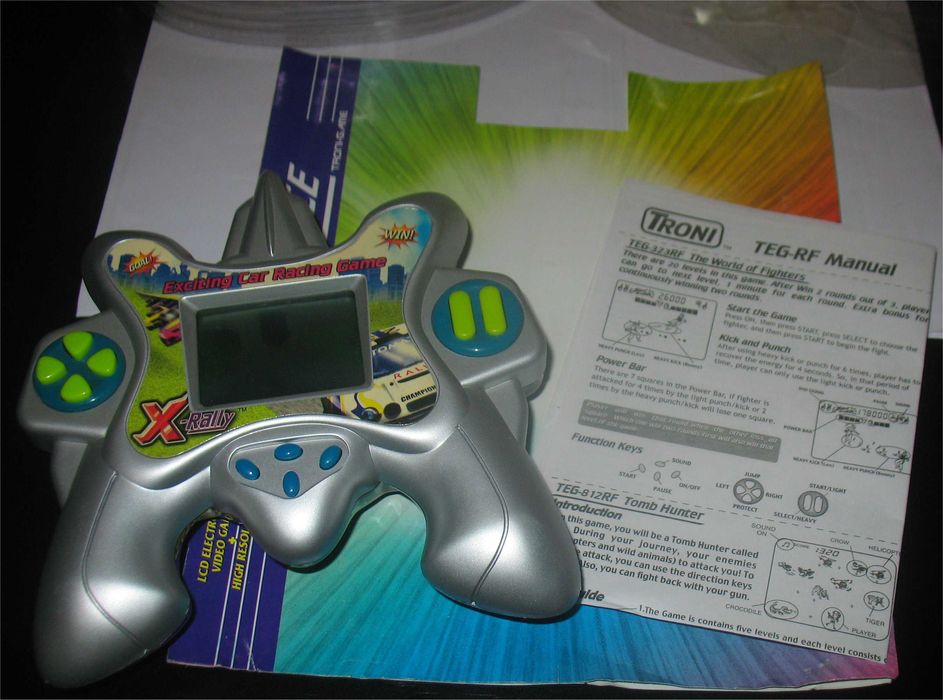 Consola de Jogos de Mão - Troni - X-Rally - Exciting Car Racing Game