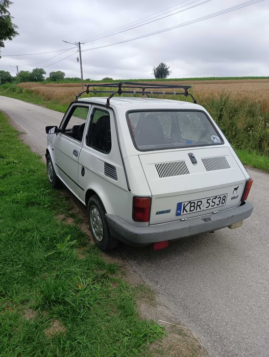 Fiat 126p el 650 maluch fotele lotnicze